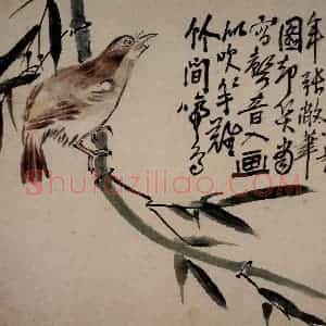 清代 李鳝《杂画册》国画花鸟作品图片赏析