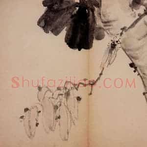 清代 李鳝《花卉册》国画花鸟作品图片赏析