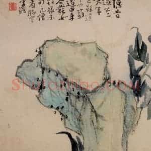 清代 李鳝《花卉10开》国画花鸟作品图片赏析