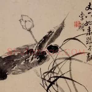 清代 李鳝《花果册12开》国画花鸟作品图片赏析