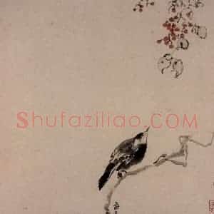 清代 李鳝《花卉册》国画花鸟作品图片赏析