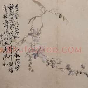 清代 李鳝《花卉册》国画花鸟作品图片赏析