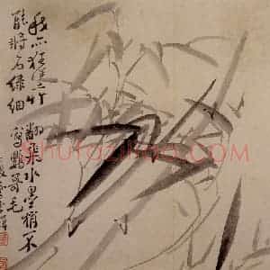 清代 李鳝《花卉册》国画花鸟作品图片赏析