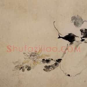 清代 李鳝《花卉册》国画花鸟作品图片赏析