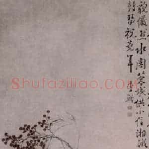 清代 李鳝《四季花卉屏》国画花鸟作品图片赏析