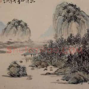 清代 李鳝《杂画册》国画花鸟作品图片赏析