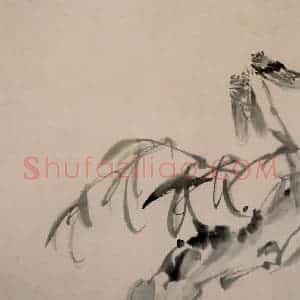 清代 李鳝《杂画册》国画花鸟作品图片赏析