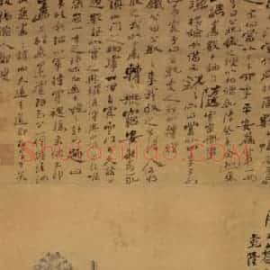清代 李鳝《岁朝图》国画花鸟作品图片赏析