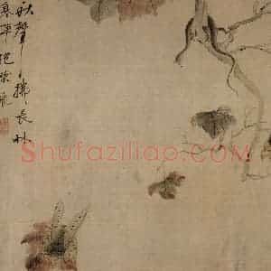 清代 华岩《花鸟草虫图》国画花鸟作品图片赏析