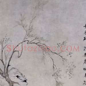 清代 华岩《设色花鸟》国画花鸟作品图片赏析