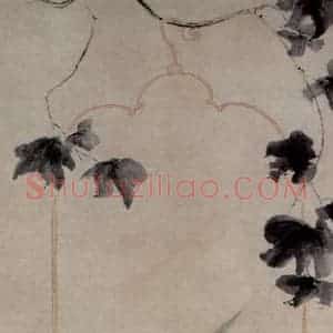 清代 华岩《梧桐鹦鹉图》国画花鸟作品图片赏析