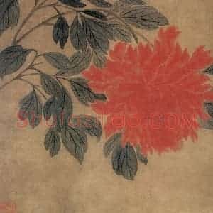 清代 华岩《山水花鸟》国画花鸟作品图片赏析