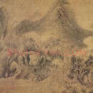 清代 华岩《山水花鸟》国画花鸟作品图片赏析