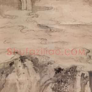 清代 华岩《三狮图》国画作品图片赏析