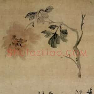 清代 华岩《花鸟四条》国画花鸟作品图片赏析