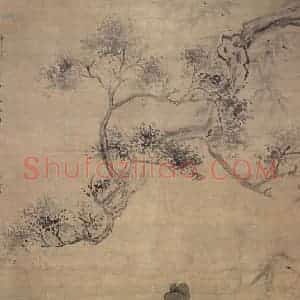清代 华岩《三星图》国画花鸟作品图片赏析