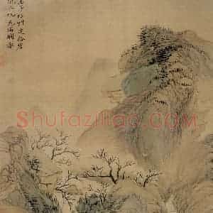 清代 华岩《杂画》国画花鸟作品图片赏析
