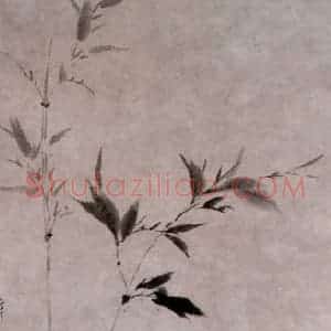 清代 华岩《竹菊图》国画综合作品图片赏析