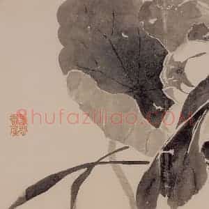 1751年 边寿民《花卉芦雁册》国画花鸟写意作品图片赏析