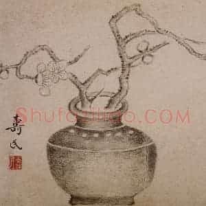 1751年 边寿民《杂画册》国画花鸟写意作品图片赏析