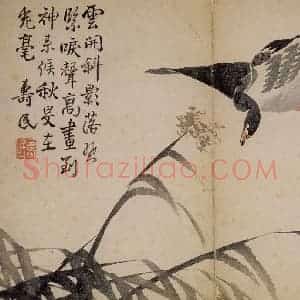 1751年 边寿民《杂画册》国画花鸟写意作品图片赏析