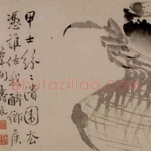 清代 边寿民《杂画册》国画花鸟写意作品图片赏析