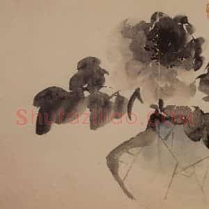 1739年 边寿民《芦雁花卉册》国画花鸟写意作品图片赏析