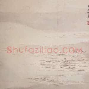 清代 罗聘《人物山水册》国画人物作品图片赏析