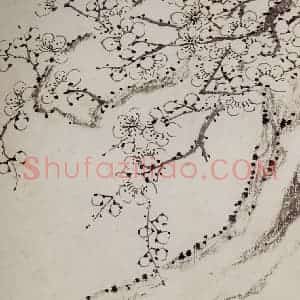 清代 罗聘《梅花册》国画花鸟作品图片赏析