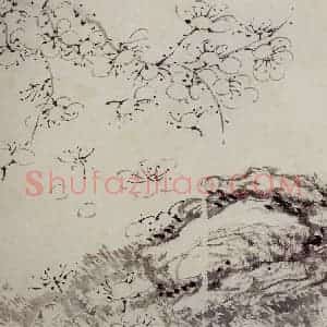 清代 罗聘《梅花册》国画花鸟作品图片赏析