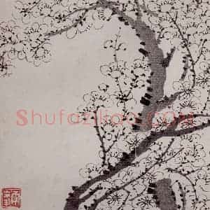 清代 罗聘《梅花册》国画花鸟作品图片赏析