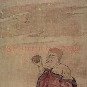 清代 罗聘《罗汉图》国画人物作品图片赏析