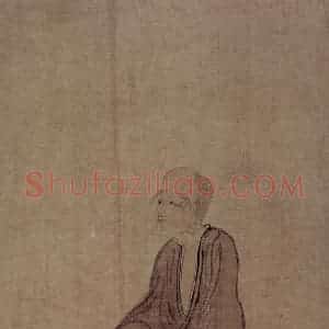 清代 罗聘《罗汉图》国画人物作品图片赏析