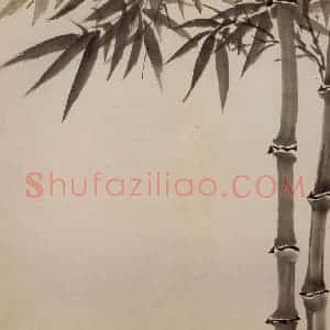 清代 罗聘《兰竹图册》国画花鸟作品图片赏析