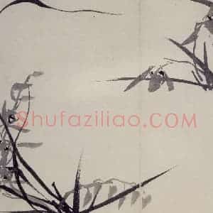 清代 罗聘《兰花册》国画花鸟作品图片赏析
