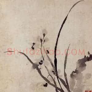 清代 罗聘《花卉册》国画花鸟作品图片赏析