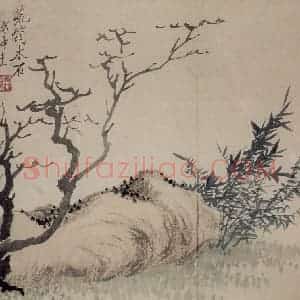 清代 罗聘《杂画册》国画花鸟作品图片赏析