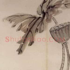 清代 罗聘《花卉册十二开》国画花鸟作品图片赏析