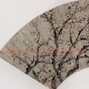清代 罗聘《梅花》国画花鸟作品图片赏析