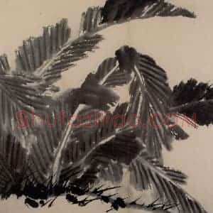 明代 陈淳《书画册》国画花鸟作品图片赏析