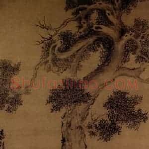 明代 陈淳《花卉图》国画花鸟作品图片赏析