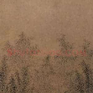 文征明《山水图》国画山水写意作品图片赏析