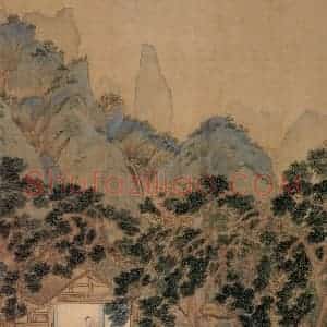 仇英《人物故事图》国画综合写意作品图片赏析