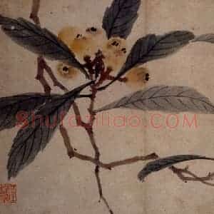 沈周《卧游图》国画花鸟写意作品图片赏析