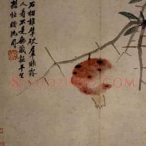 沈周《卧游图》国画花鸟写意作品图片赏析