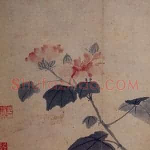 沈周《卧游图》国画花鸟写意作品图片赏析