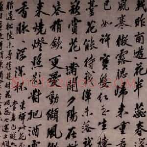 沈周《牡丹图》国画花鸟写意作品图片赏析