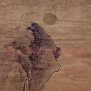 明末清初 樊圻《山水》国画山水作品图片赏析