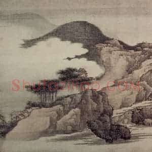 明末清初 樊圻《山水册》国画山水作品图片赏析