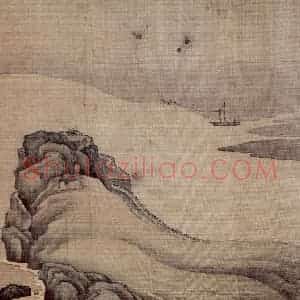明末清初 樊圻《山水册》国画山水作品图片赏析